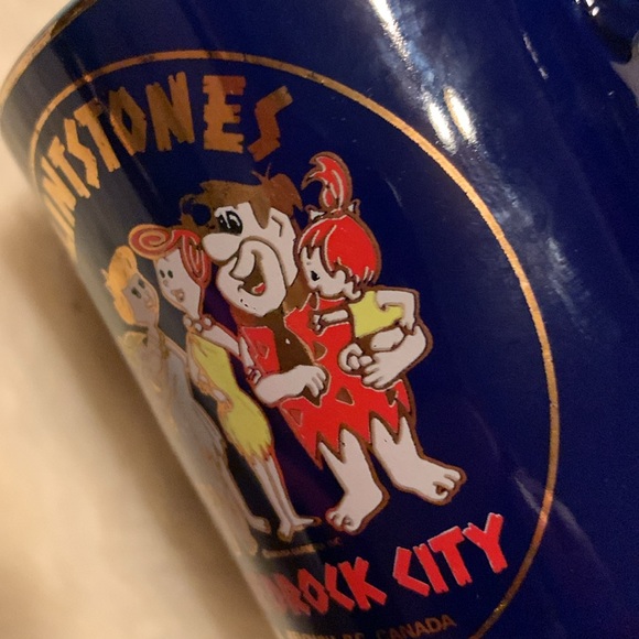 Flinstones Bedrock city vintage mug 8oz 1 cup - Picture 10 of 11